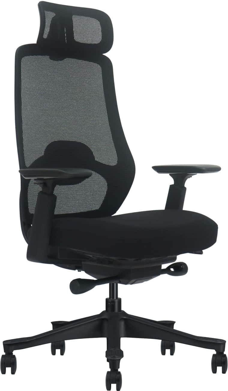 euroseats Office Chair Black 100000 kg 680 x 640 x 1,100 mm