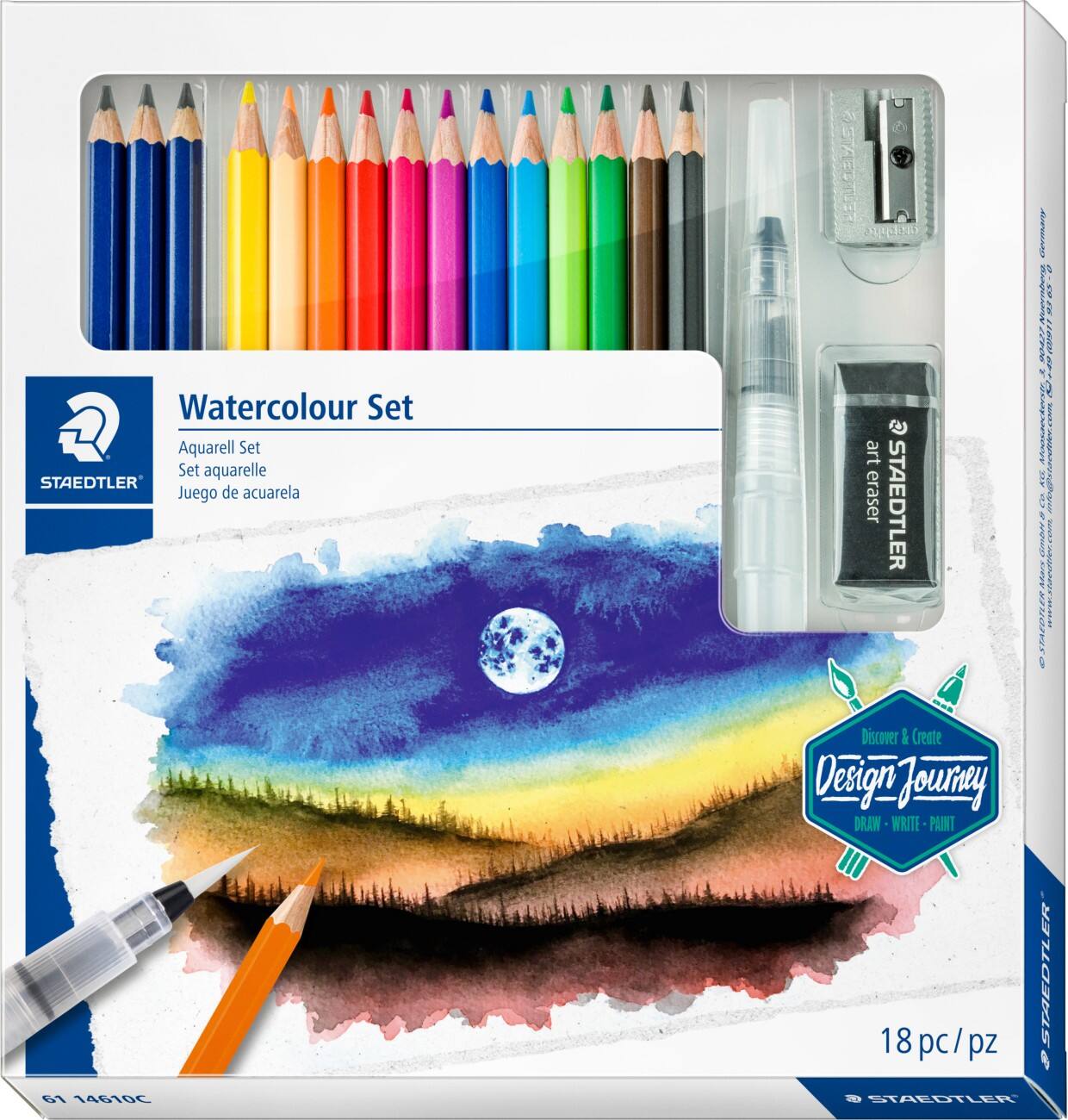 STAEDTLER Design Journey Watercolour Set Pencil