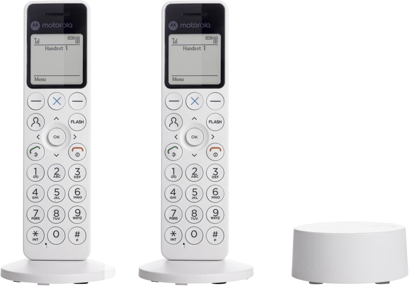 Motorola Cordless DECT Telephone With Answering Machine DOT412 White