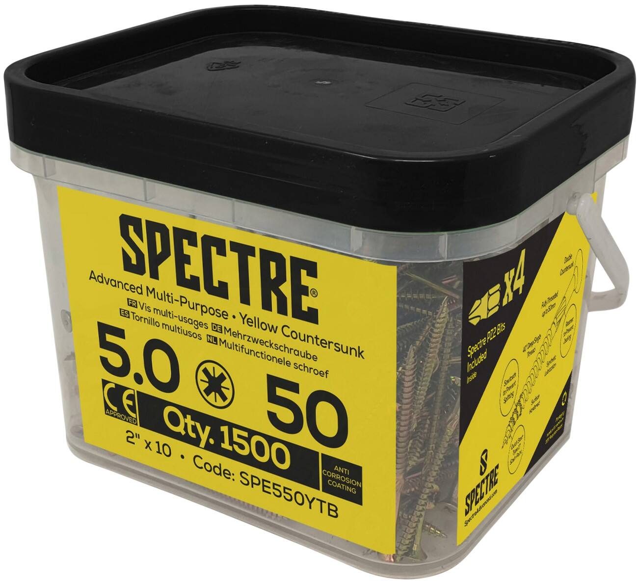 FORGEFIX Wood Screw 10TB895 Pack of 200