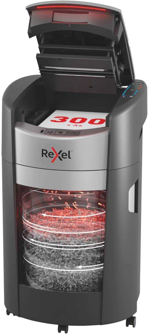 Rexel ShredMax Autofeed+ Shredder 330 Sheets Cross Cut Security Level P-4 25 L