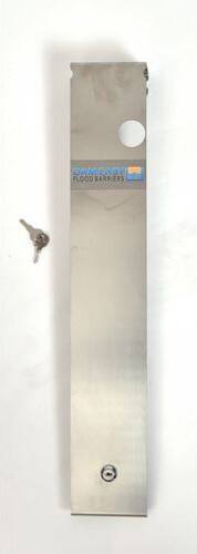 DamEasy Flood Barrier Stainless Steel Silver 10.6 (W) x 7 (D) x 63 (H) cm