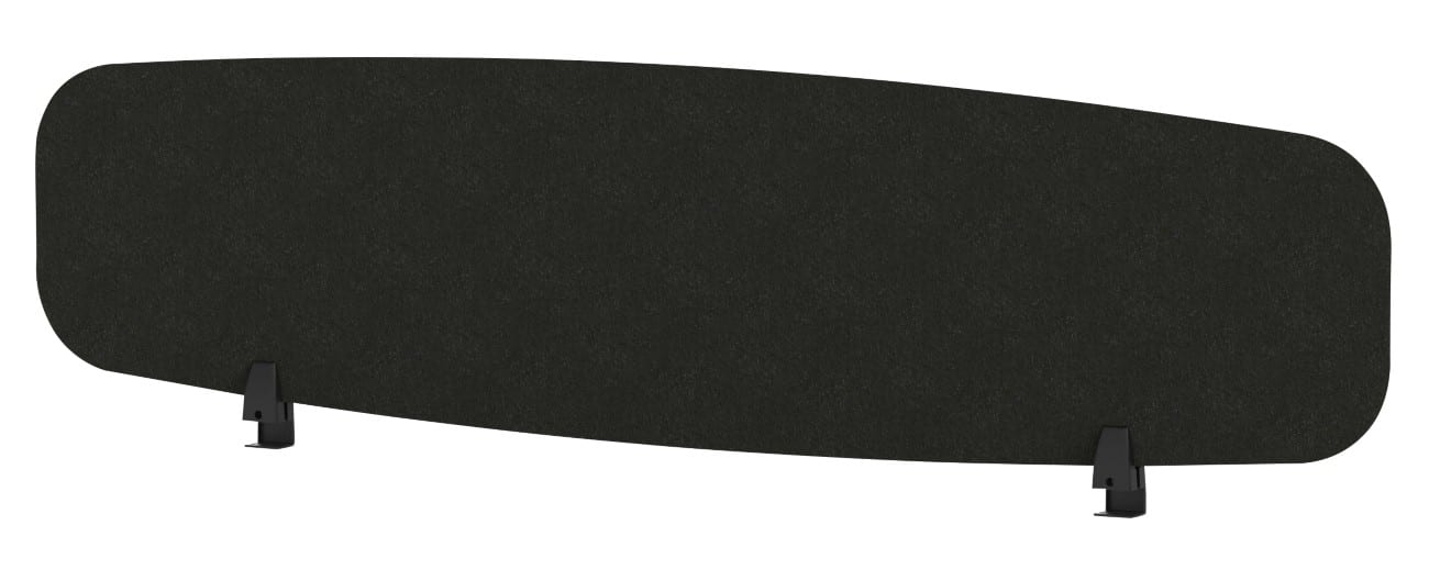 dynamic Accoustic Room Element Black 1,600 x 12 x 400 mm
