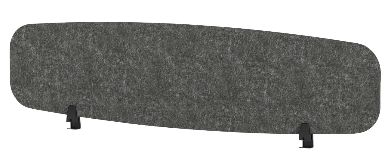 dynamic Accoustic Room Element Charcoal 1,600 x 12 x 400 mm