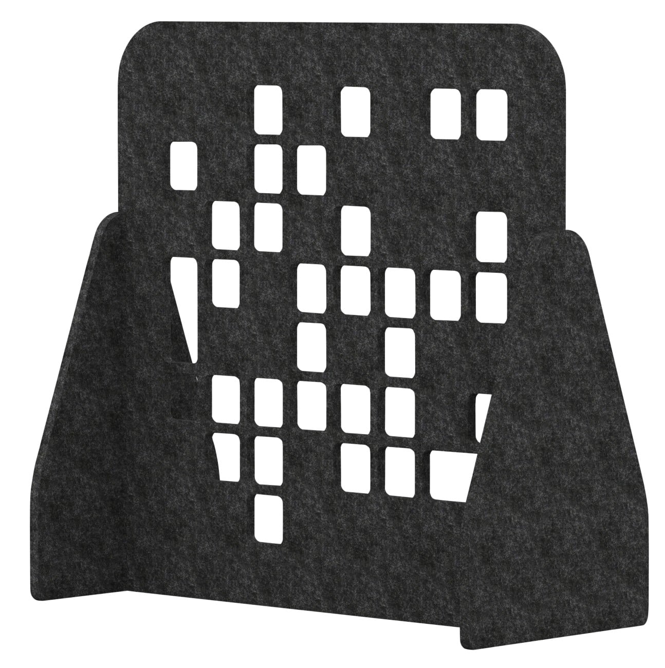 dynamic Accoustic Room Element Charcoal 1,200 x 550 x 1,200 mm