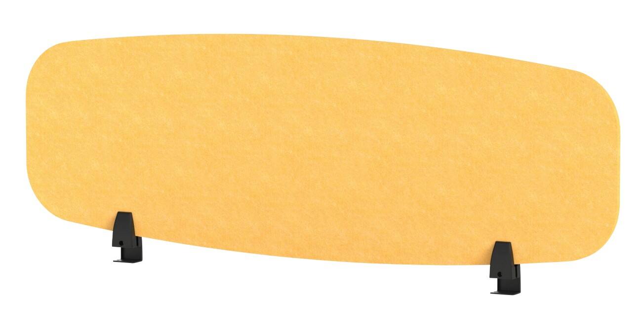 dynamic Accoustic Room Element Yellow 1,200 x 12 x 400 mm