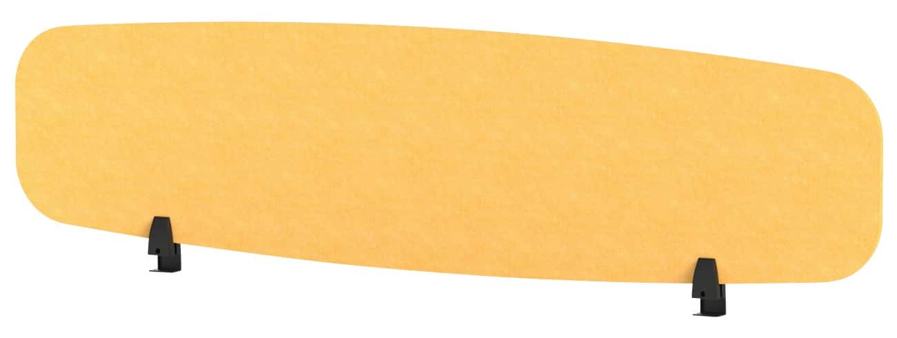 dynamic Accoustic Room Element Yellow 1,600 x 12 x 400 mm