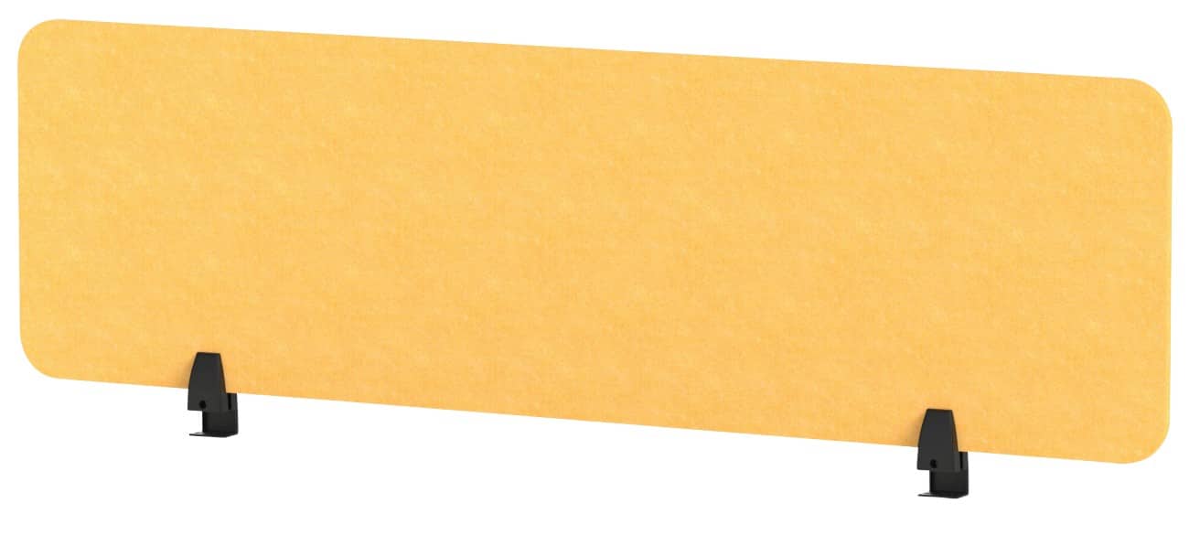 dynamic Accoustic Room Element Yellow 1,400 x 12 x 400 mm
