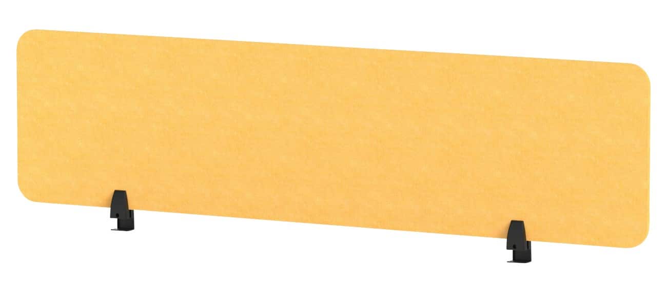 dynamic Accoustic Room Element Yellow 1,600 x 12 x 400 mm