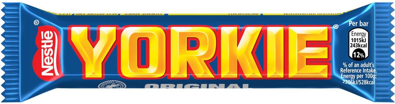 Nestle Yorkie Chocolate Bar Milk 46g Pack of 24