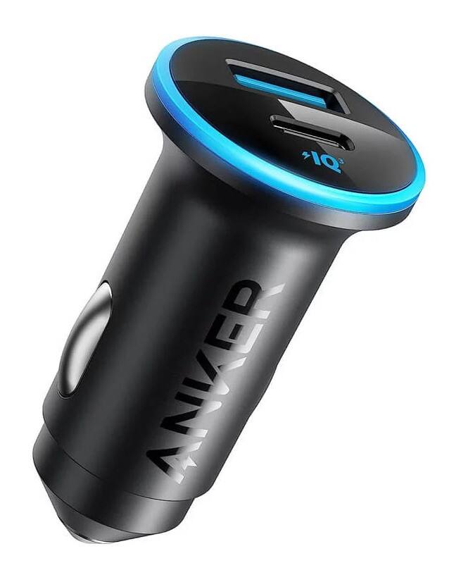 Anker 5W Car Charger with 2x car charging ports A2735G11