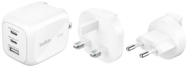 Belkin BoostCharge Pro 70W Mobile Device Wall Charger with 2x USB Type-C BoostCharge Pro