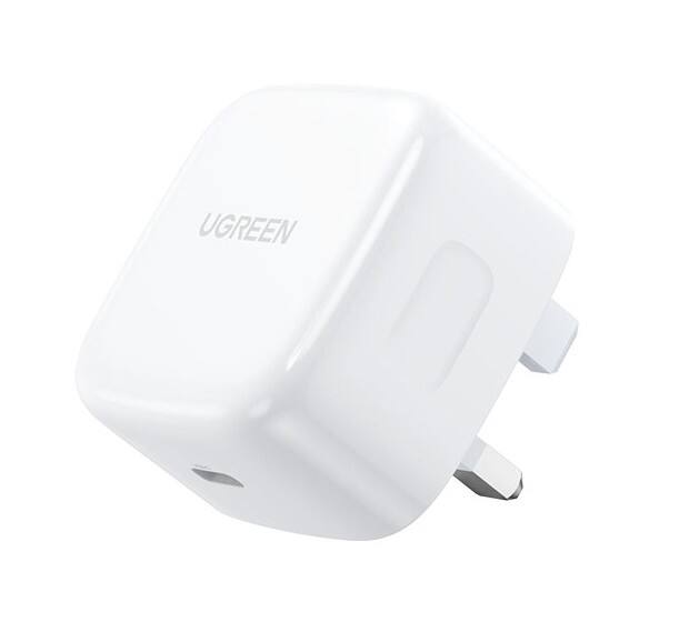 Ugreen 20W Mobile Device Charger with 1x USB Type-C USB-C 20W PD Snel Oplader UK plug