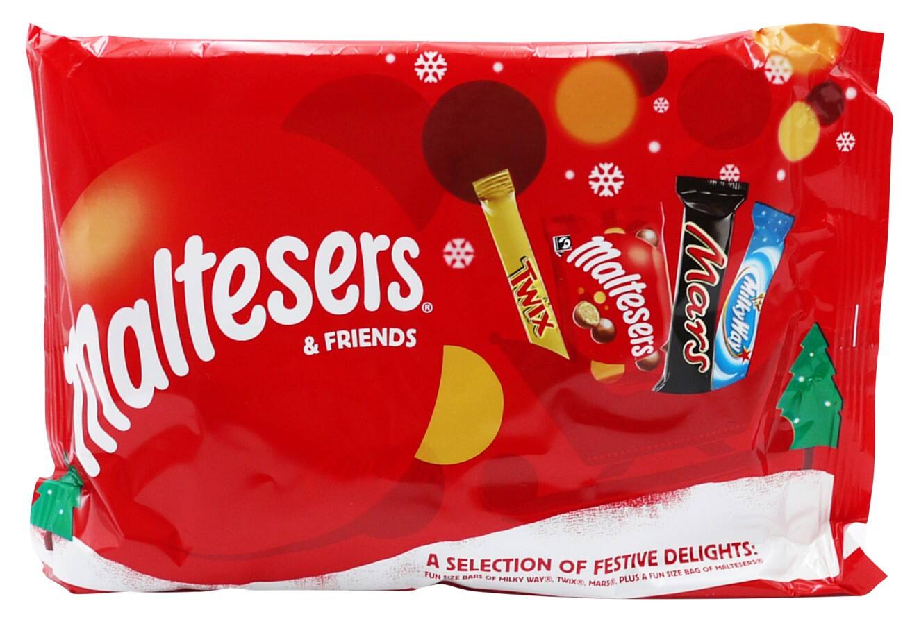 Maltesers & Friends Small Christmas Chocolate Selection Pack 73g