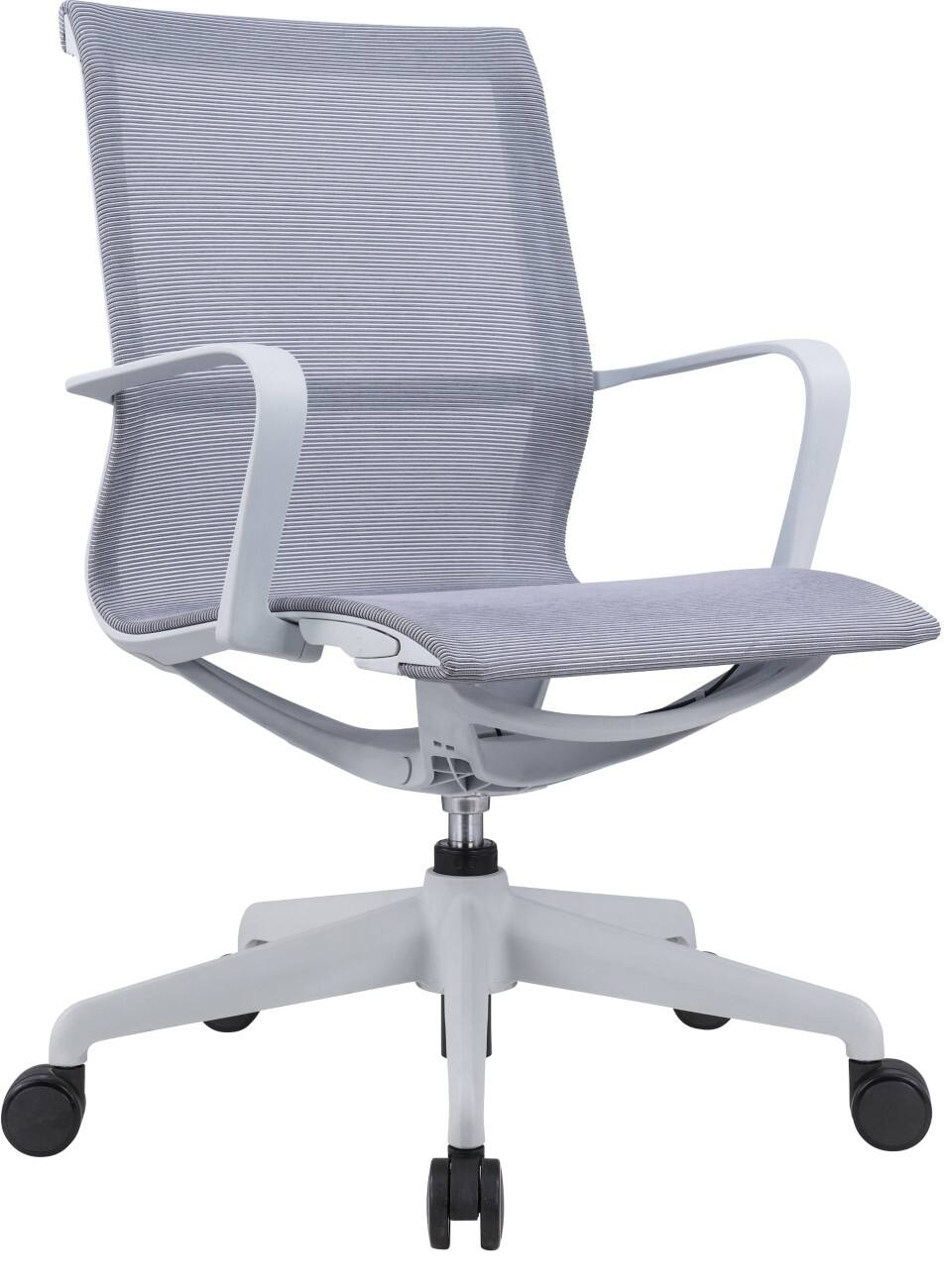 Sunon Office Chair Basic Tilt Fixed Armrest Height-Adjustable Seat Grey 122 kg 580 x 550 x 850 mm