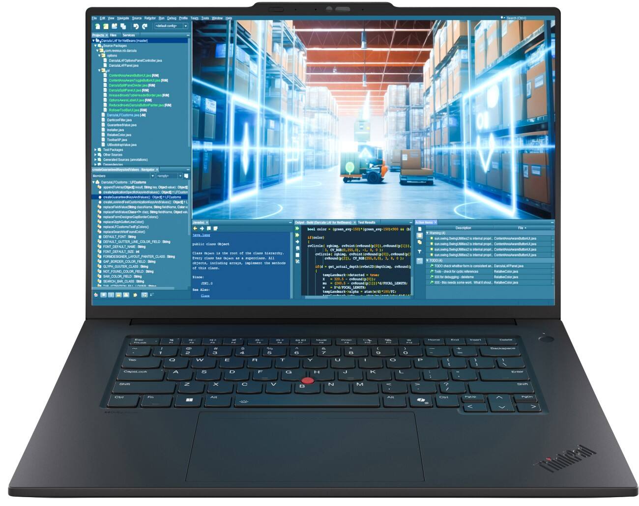 LENOVO ThinkPad P1 G8 Laptop 40.6 cm (16") 265H 2 GHz 64 GB Intel Arc 140T Windows 11 Pro