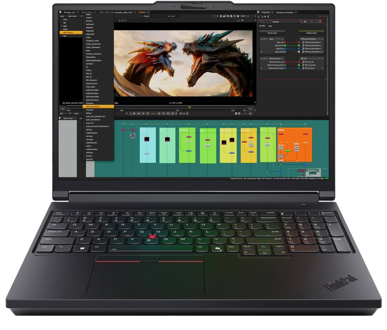 LENOVO ThinkPad P16 G3 Laptop 40.6 cm (16") 275HX 64 GB Intel Graphics Windows 11 Pro