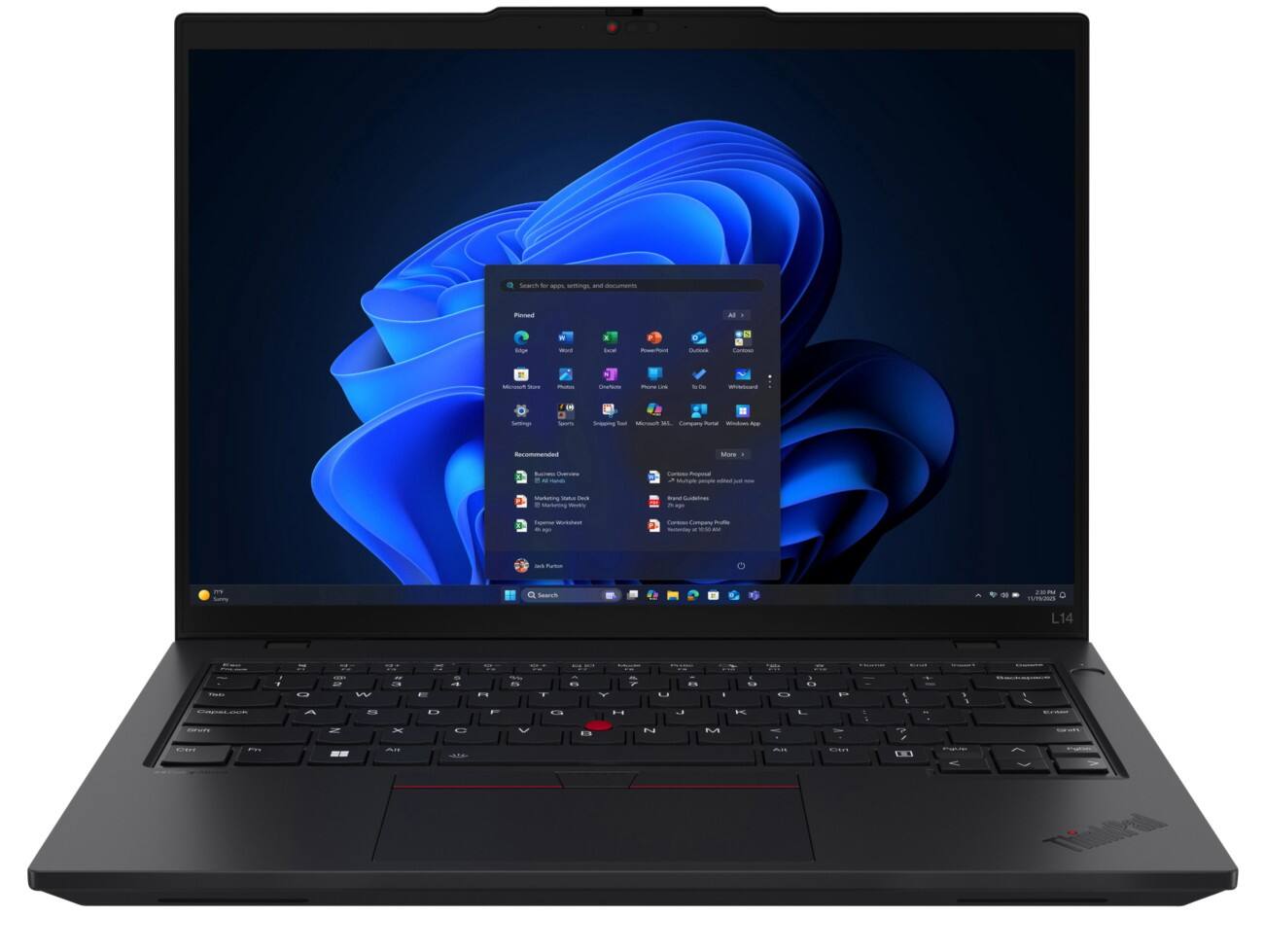 LENOVO ThinkPad TP L14 G6 Laptop 35.6 cm (14") 250 3.3 GHz 16 GB AMD Radeon 780M Windows 11 Pro