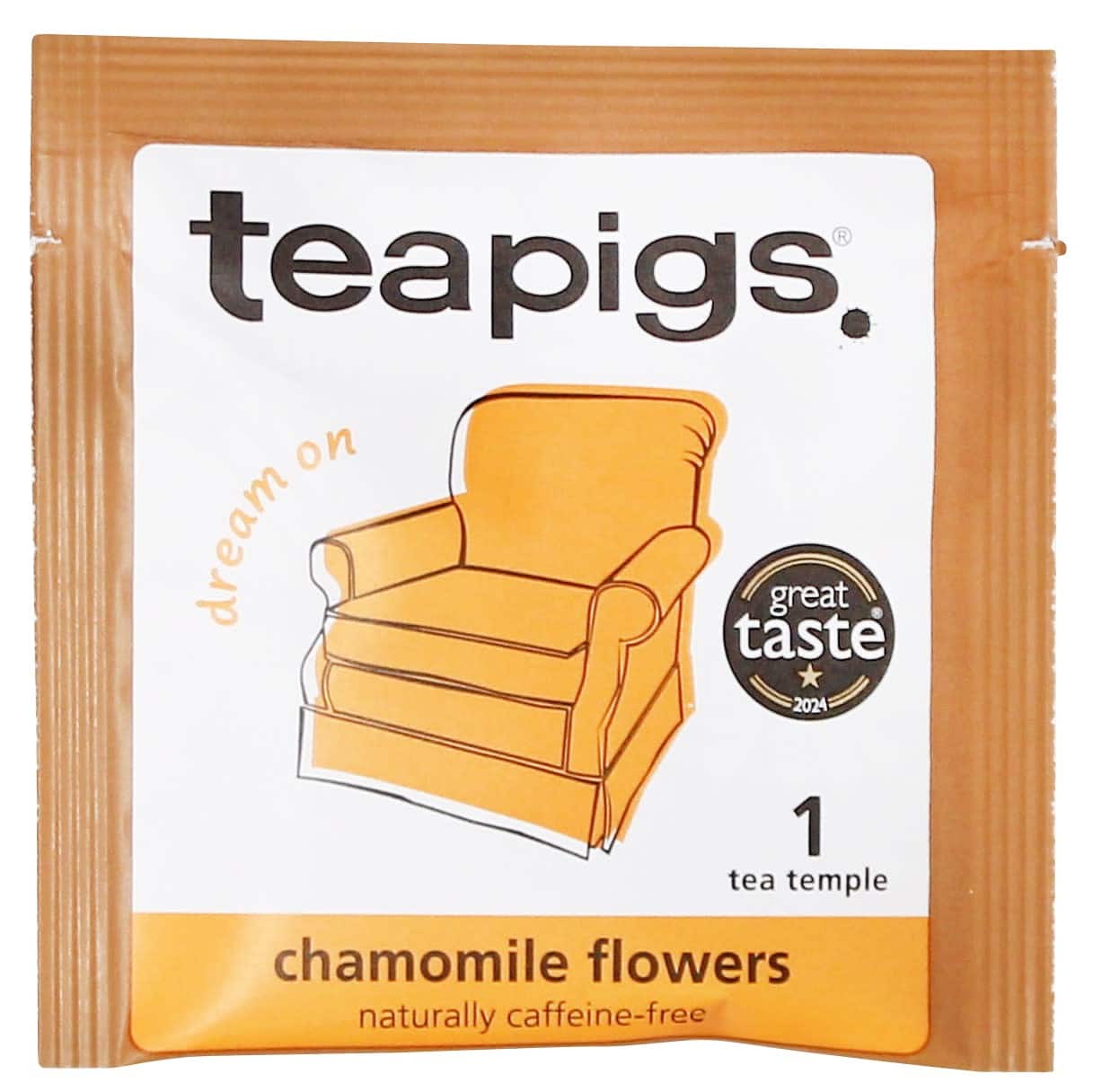 teapigs Chamomile Flowers Tea Bags Pack of 50