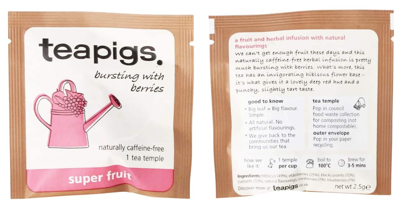 teapigs Super Fruits Tea Bags Pack of 50