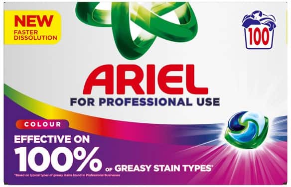 Ariel Laundry Detergent Pods Colour Pack of 100