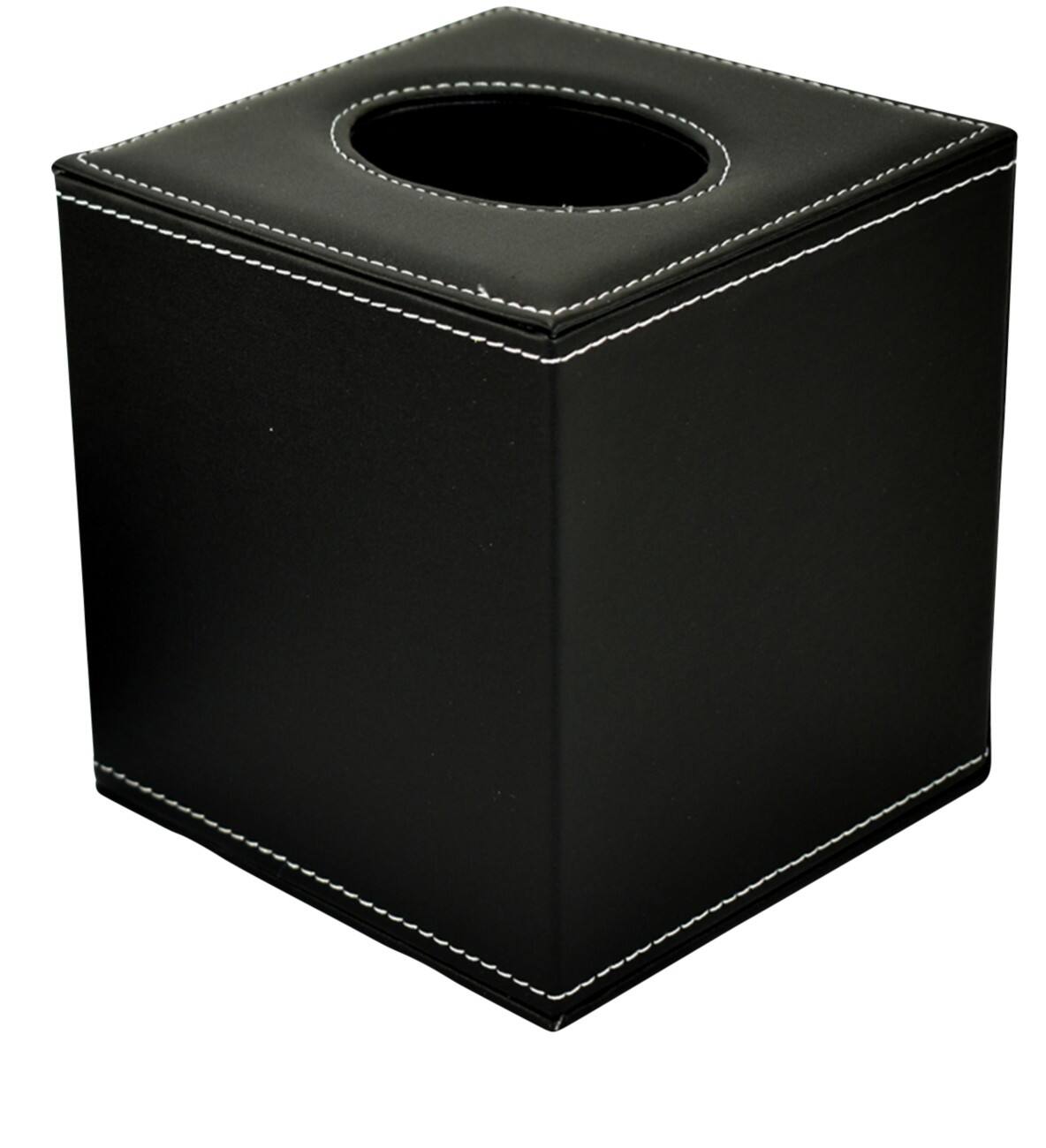 Deflecto Tissue Dispenser Black
