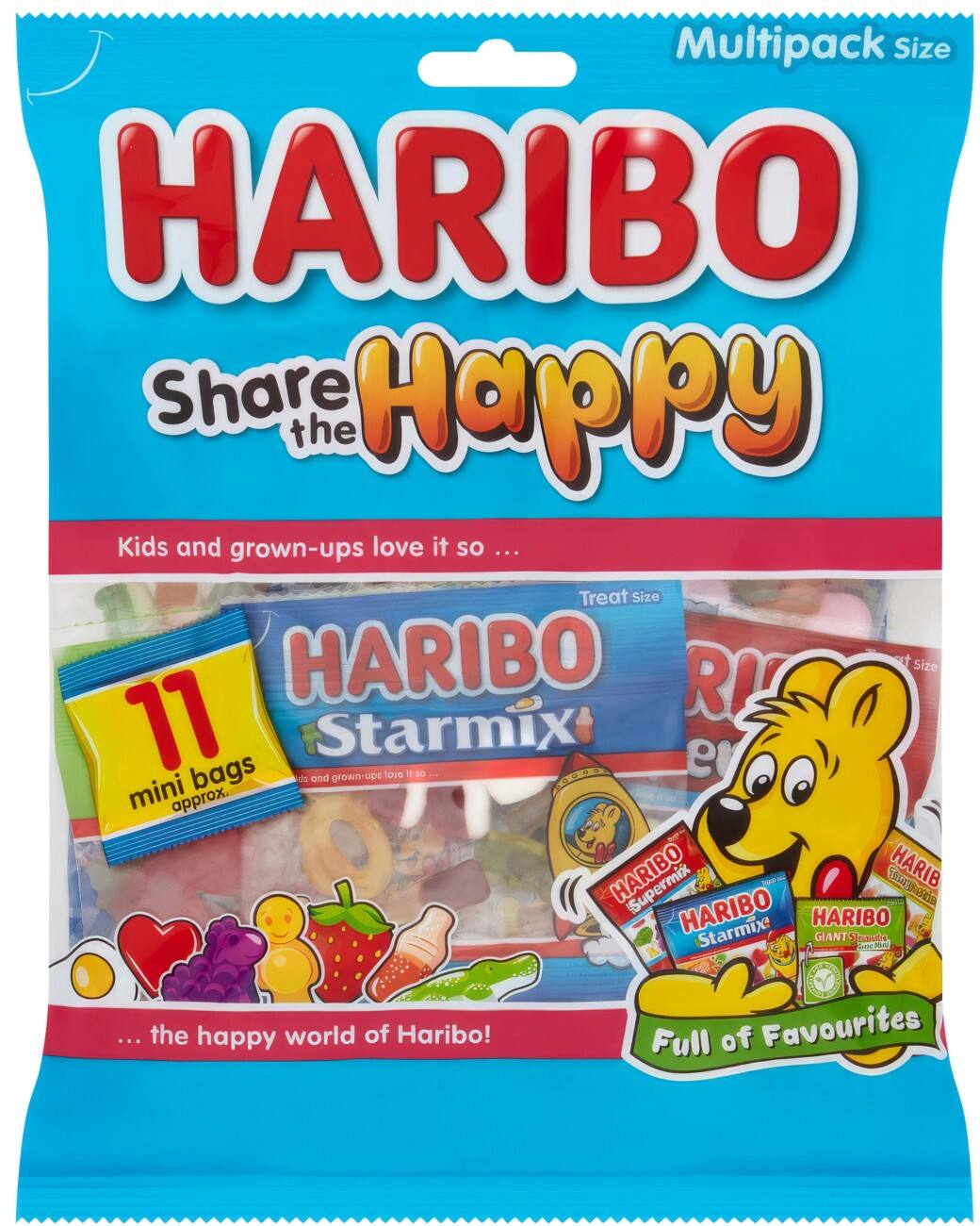 Haribo Share the Happy Assorted Sweets 176 g