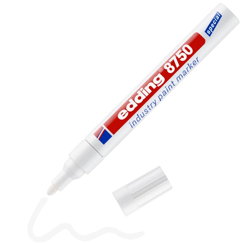 edding Permanent Paint Marker White Medium Bullet 2 - 4 mm