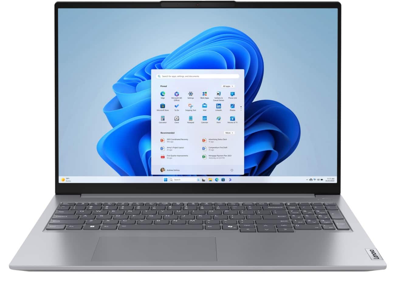 LENOVO ThinkBook TB 16 G7 Laptop 40.6 cm (16") 7535HS 16 GB AMD Radeon 660M Windows 11 Pro