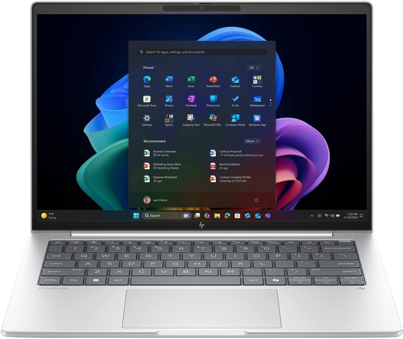 HP EliteBook EB8 Laptop 35.6 cm (14") 350 2 GHz 24 GB AMD Radeon 860M Windows 11 Pro