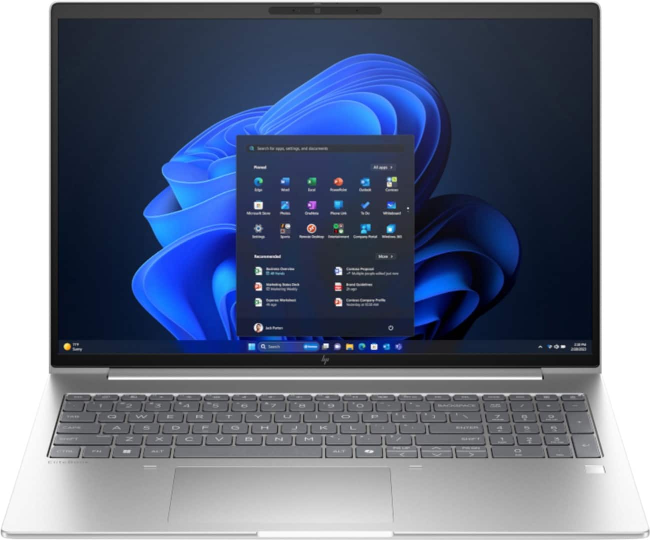 HP EliteBook EB6 Laptop 40.6 cm (16") 255U 2 GHz 16 GB Intel Graphics Windows 11 Pro
