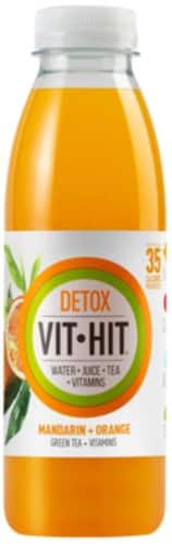VITHIT Detox Mandarin and Orange 12 Bottles x 0.5 L