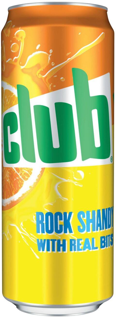Club Rock Shandy Orange & Lemon 24 Cans x 0.33 L