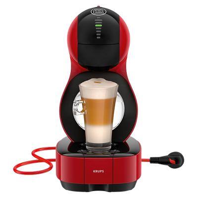 KRUPS KP1305 Dolce Gusto Lumio Red Coffee Machine Red