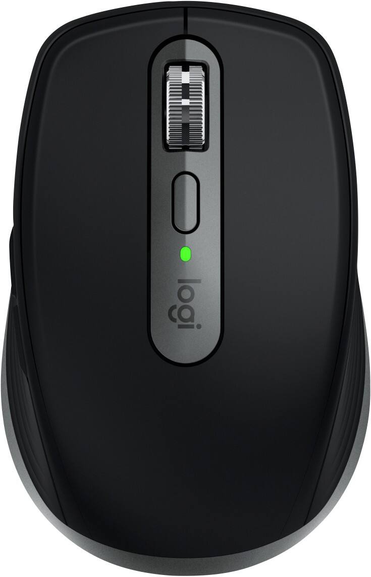 Logitech MX Anywhere 3S for Mac Wireless Mouse Right-hand 8000 DPI Black, graphite 910-006947