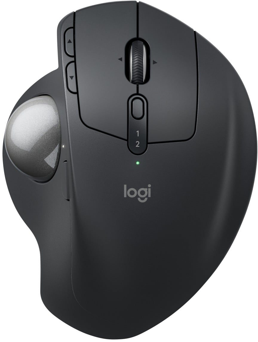 Logitech MX Ergo S Wireless Mouse 2048 DPI Graphite 910-007260