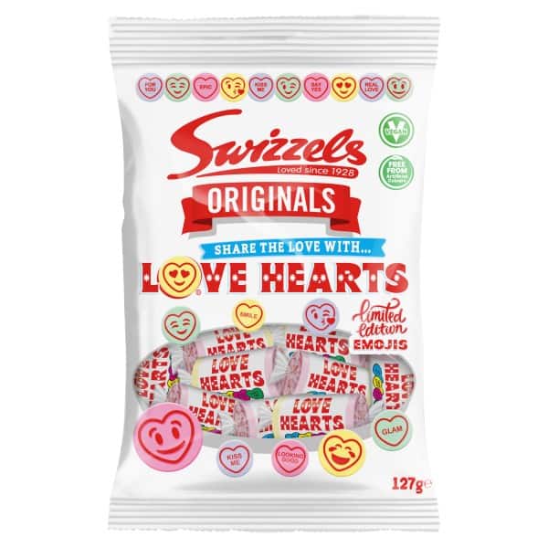 Swizzels Sweets Originals Love Hearts 127 g