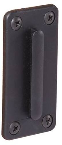 Wall Retractable Barrier Plastic Black