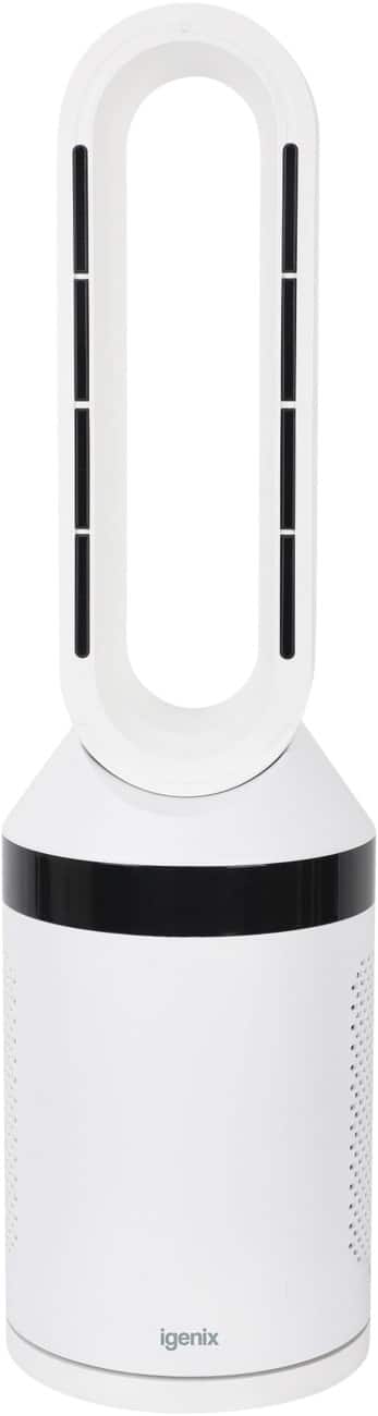 IgenixFan Heater White 2000W 2-in-1 Bladeless PTC