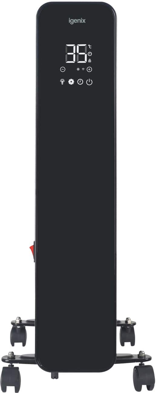 Igenix Oil Radiator 2500W White Smart, 11 Fin, WiFi