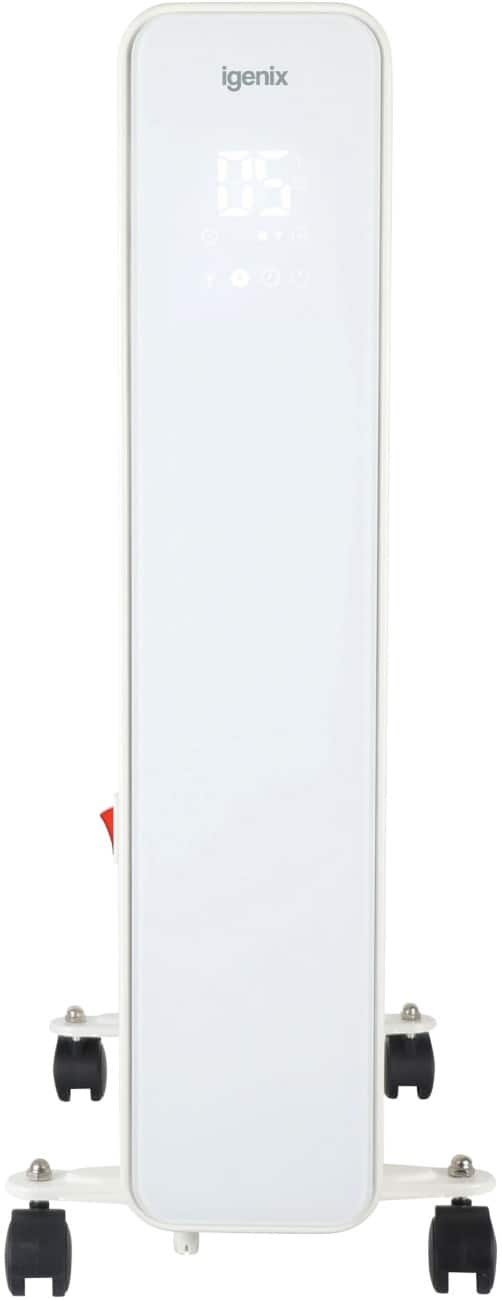 Igenix Oil Radiator 2500W White Smart, 11 Fin, WiFi