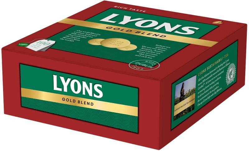 Lyons Gold Blend Black Tea Bags Pack of 100