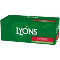 Lyons Original Blend 1 Cup Flat Black Tea Bags Pack of 600