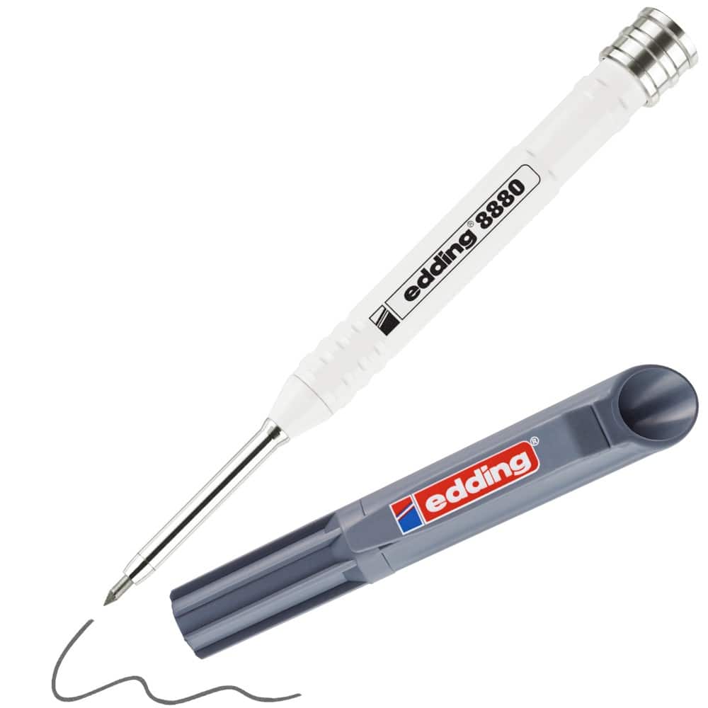 edding Deep-Hole Construction Marker  Grey 8880