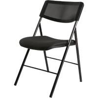 Alba Folding Chair Mesh Without Armrest Black 110 kg CPDIVANO N 480 x 530 x 830 mm Pack of 2