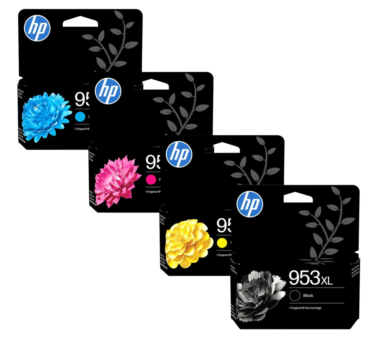 HP 953XL Original Ink Cartridge Black, Cyan, Magenta, Yellow Pack 4 Multipack