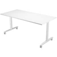 Viking Folding Table Silver, White 1,600 x 800 x 741 mm