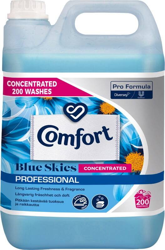 Comfort Pro Formula Blue Skies Concentrated Fabric Conditioner 5 L