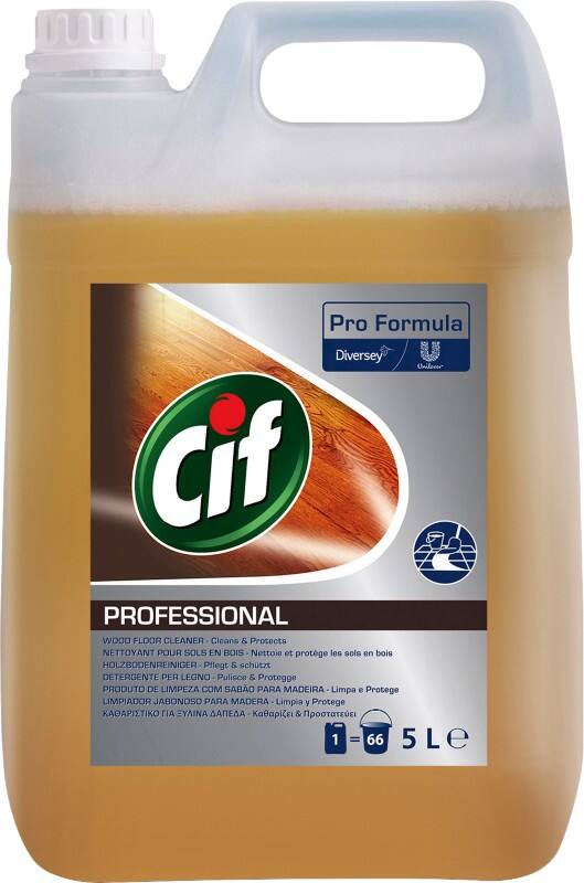 Cif Pro Formula Liquid Wood Floor Cleaner 5 L
