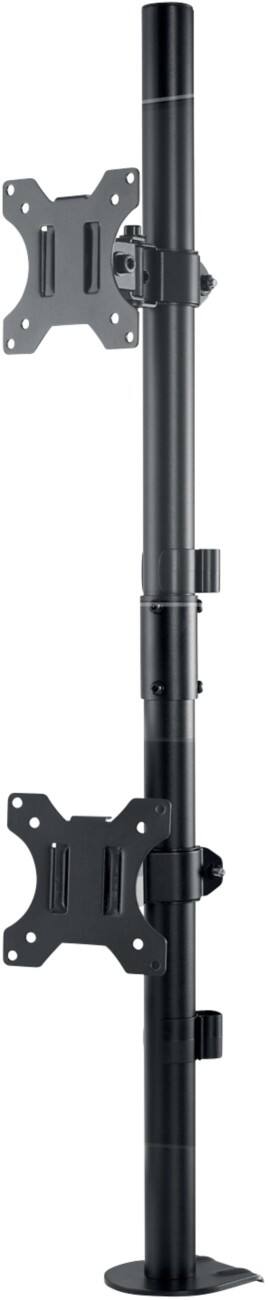 Kensington Vertical Stacking Dual Monitor Arm K53802WW up to 32'' Height Adjustable Black